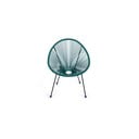 Zaļš dārza krēsls no mākslīgās rotangpalmas Bonami Selection Avocado