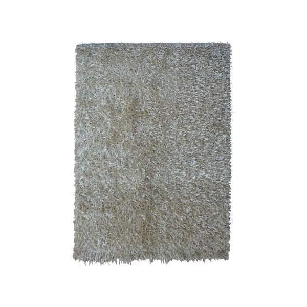 Pelēks un bēšs paklājs Webtappeti Shaggy, 75 x 155 cm-image-2