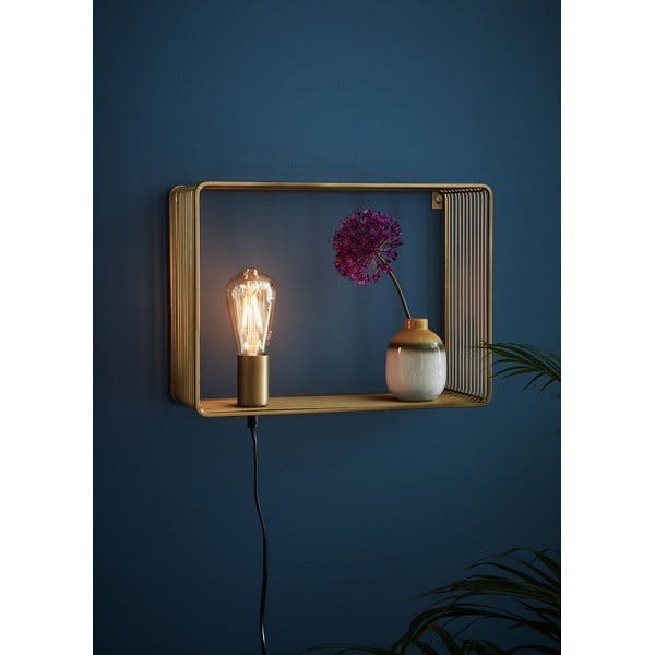 Sienas lampa zelta krāsā Markslöjd Shelf Wall Gold-image-1