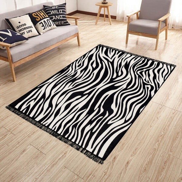 Divpusējs paklājs Kate Louise Doube Sided Rug Zebra, 120 x 180 cm-image-3
