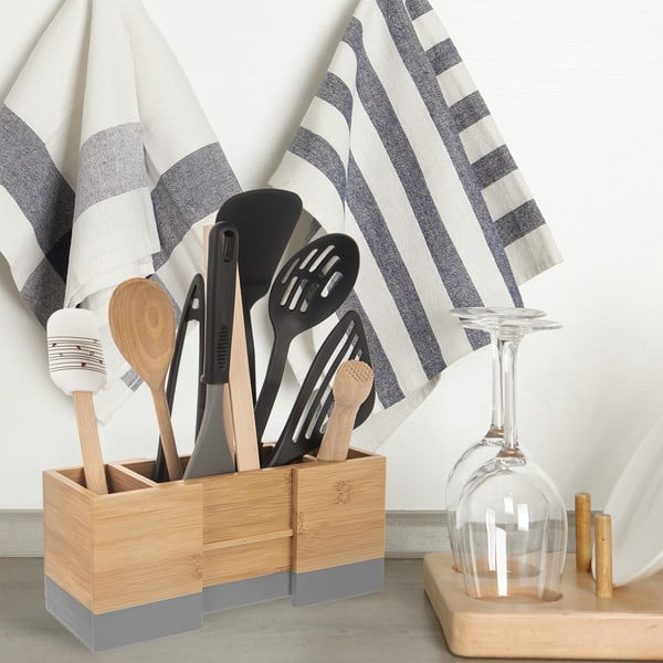 Bambusa statīvs virtuves piederumiem – Orion-image-1