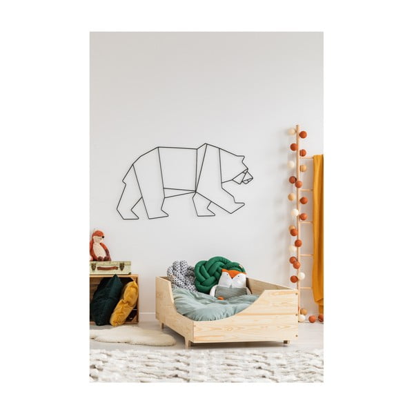 Bērnu gulta no priedes koka Adeko BOX 4, 80 x 160 cm-image-1