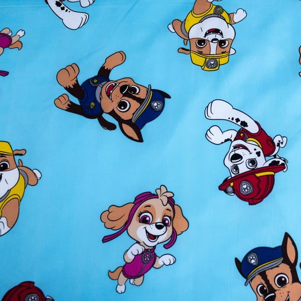 Mikrošķiedras bērnu gultas veļa vienvietīgai gultai 140x200 cm Paw Patrol – Jerry Fabrics-image-4