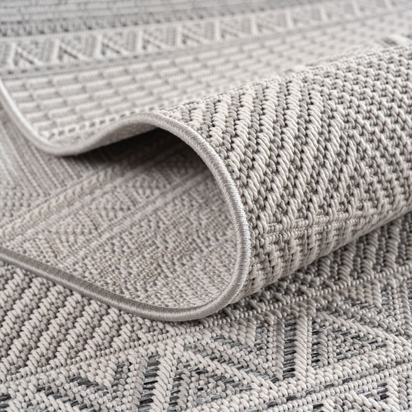 Pelēks iekštelpu un āra paklājs 140x200 cm Desert 1302 – Ayyildiz Carpets-image-2