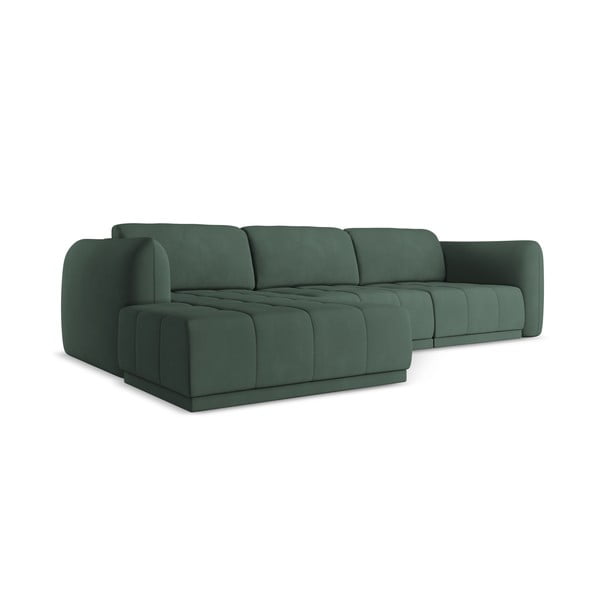 Zaļš stūra dīvāns (ar kreiso stūri) Hoku – Makamii-image-3