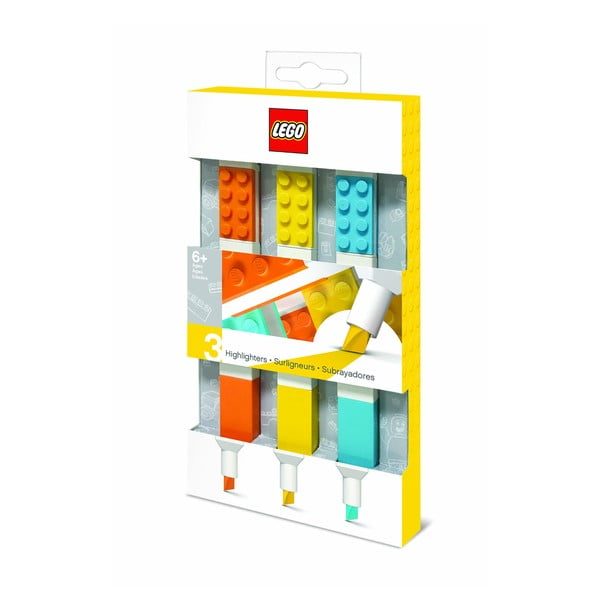 3 marķieru komplekts LEGO® 