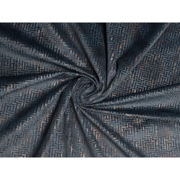 Antracīta pelēks aizkars 140x260 cm Terra – Mendola Fabrics