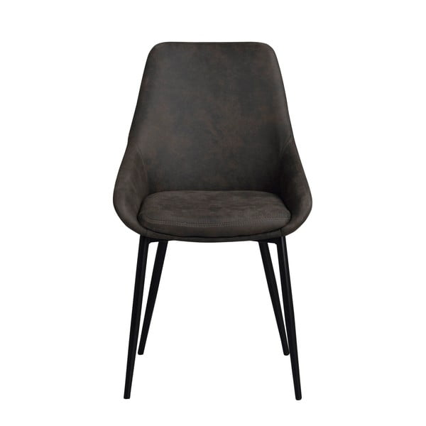 Tumši pelēki pusdienu krēsli (2 gab.) Sierra – Rowico-image-2