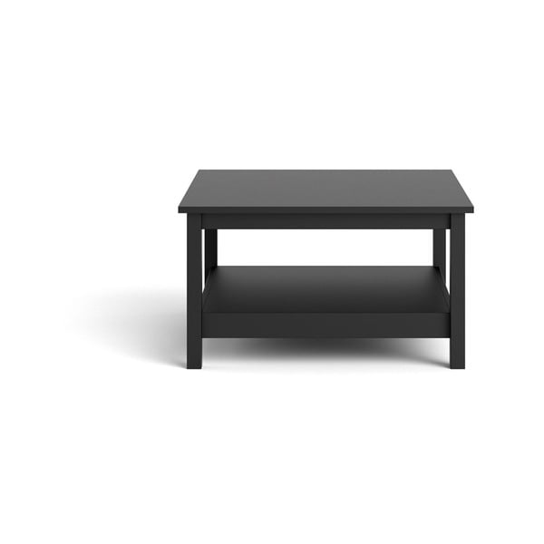 Melns žurnālgaldiņš 81x81 cm Madrid – Tvilum-image-2