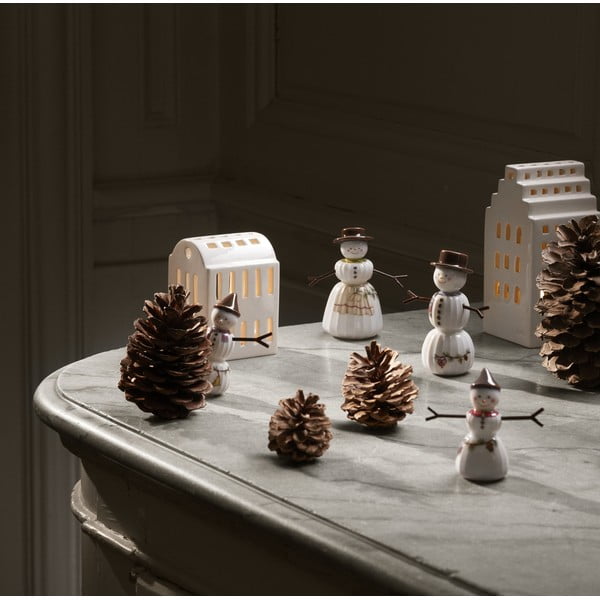 Porcelāna Ziemassvētku figūriņa (augstums 9 cm) Hammershøi Snowwife – Kähler Design-image-1