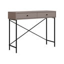 Pelēks/bēšs konsoles galds 35x110 cm Titan – Marckeric