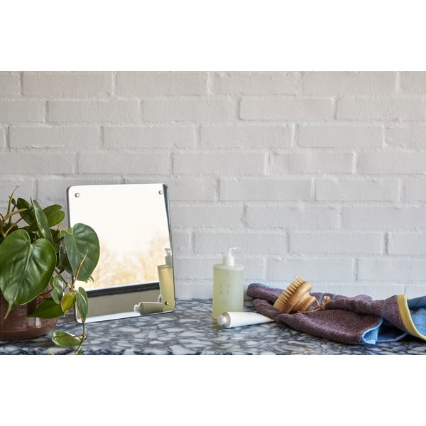 Zili violets kokvilnas dvielis Hübsch Dora, 50 x 100 cm-image-2