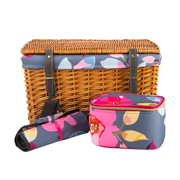 Pīts piknika grozs ar aprīkojumu 4 personām Navigate Basket-image-1