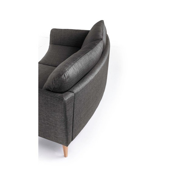 Antracīta pelēks dīvāns Scandic Paris, 245 cm-image-3