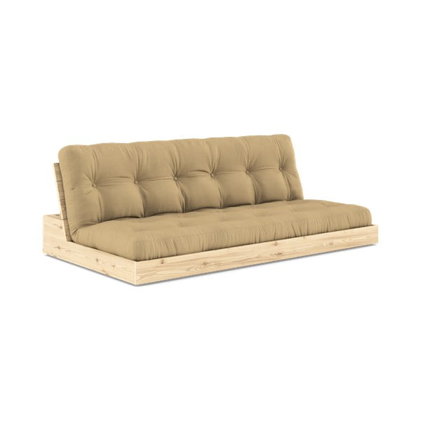 Sinepju dzeltens izvelkamais dīvāns 196 cm Base – Karup Design