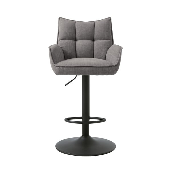 Pelēki ar regulējamu augstumu bāra krēsli (2 gab.) Marilla – Unique Furniture-image-4