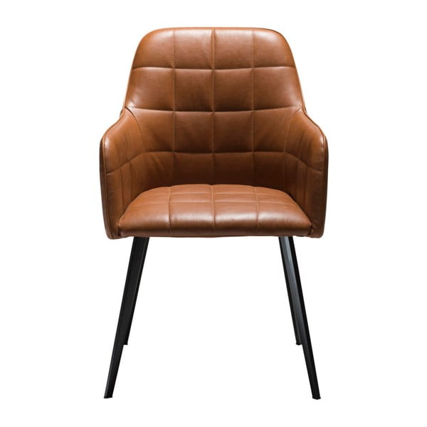 Brūns mākslīgās ādas krēsls DAN-FORM Denmark Embrace Vintage-image-2