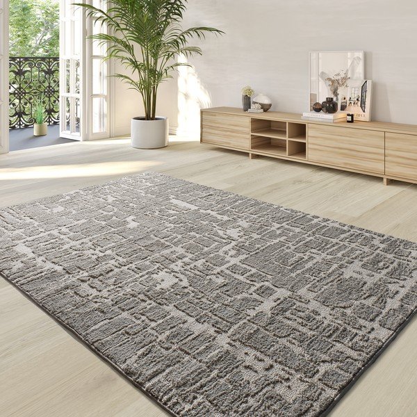 Pelēks paklājs 160x230 cm Lima – Universal-image-1
