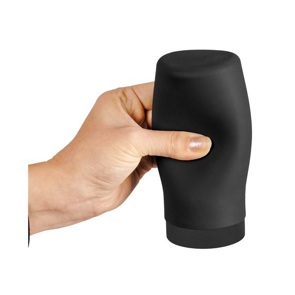 Melns silikona ziepju dozators Wenko Easy Squeez-e-image-2