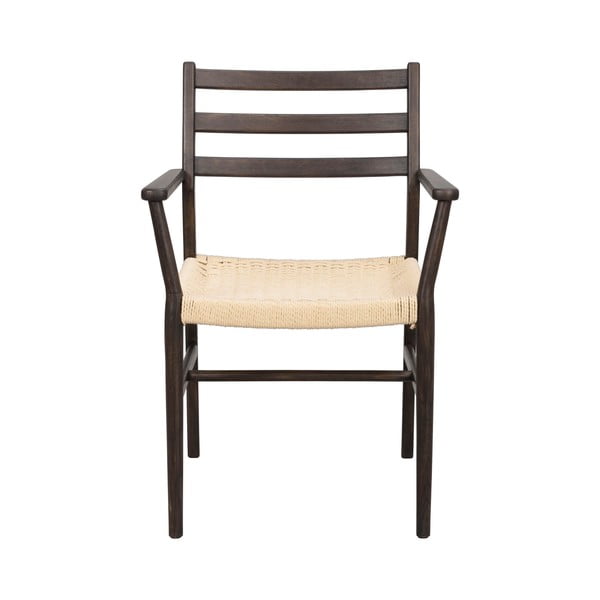 Dabīga toņa/tumši brūns pusdienu krēsls Harlan – Rowico-image-2