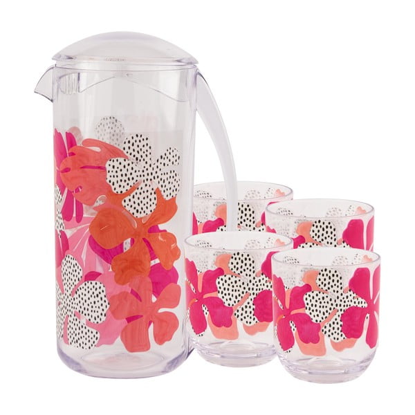 Rozā un oranža piknika krūze Navigate, 2 l-image-3