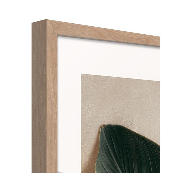 Drukāta glezna ar rāmi 50x70 cm Strelizia Leaf – Styler-image-4