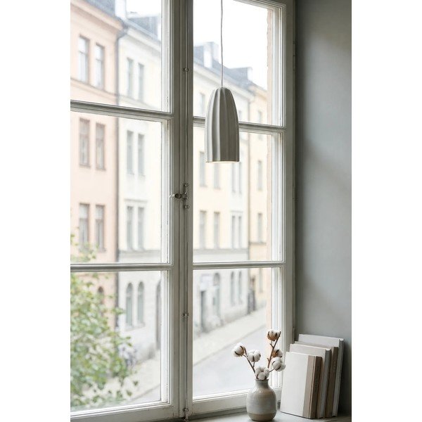 Balta piekaramā lampa ø 8,5 cm Clay – Markslöjd-image-1