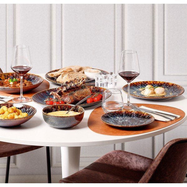 Brūna kapučīno porcelāna tasīte 200 ml Resto – BonBistro-image-1