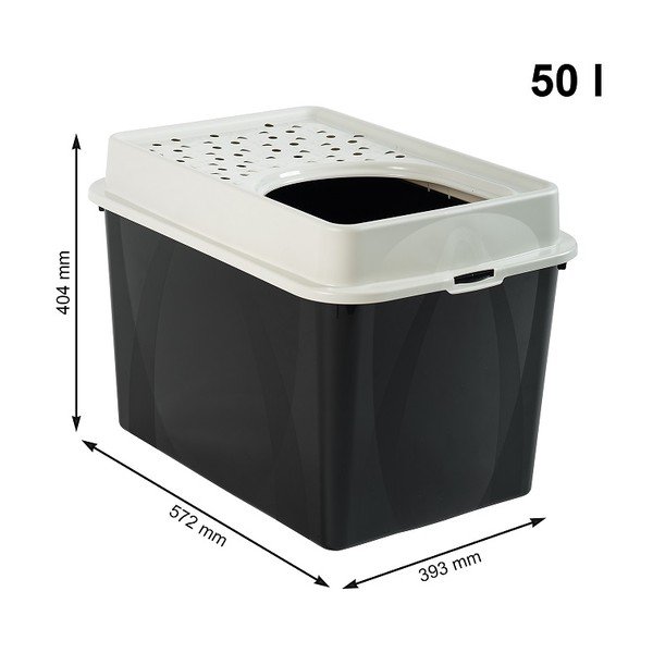 Kaķu tualete 57,2x39,3 cm Eco Berty – Rotho-image-1