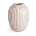 Gaiši rozā keramikas vāze Kähler Design Hammershoi, augstums 10 cm