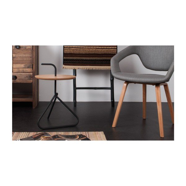 2 pelēku Zuiver Flexback krēslu komplekts-image-3