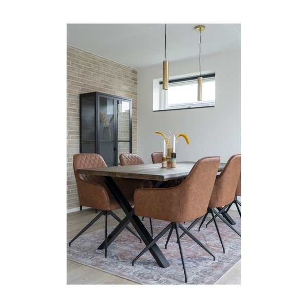 Zelta krāsas piekaramā lampa ø 6 cm Paris – House Nordic-image-2