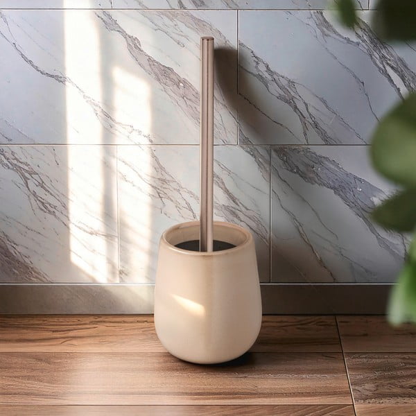 Bēša keramikas tualetes birste Sirmione – Wenko-image-1