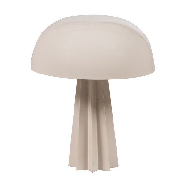 Krēmkrāsas metāla galda lampa (augstums 29 cm) Virel – WOOOD-image-3