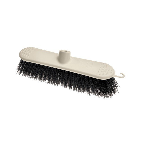 Krēmkrāsas slotas galva ar cietiem sariem Addis Broom