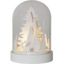 LED gaismas dekori Star Trading Kupol Tree, augstums 17,5 cm