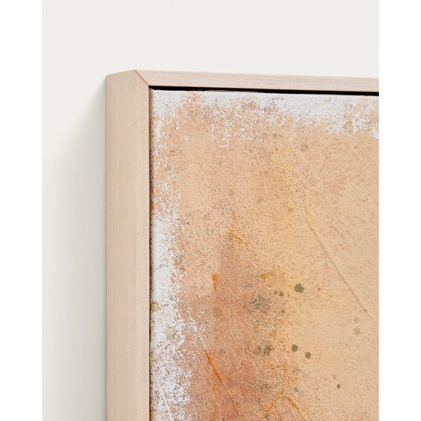 Ar rokām apgleznota glezna ar rāmi/uz audekla 60x90 cm Selnar – Kave Home-image-4