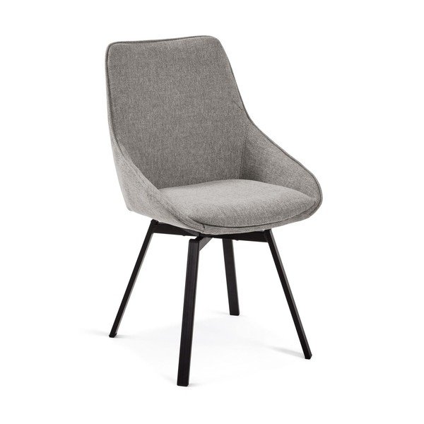 Pelēks pusdienu krēsls Jenna – Kave Home
