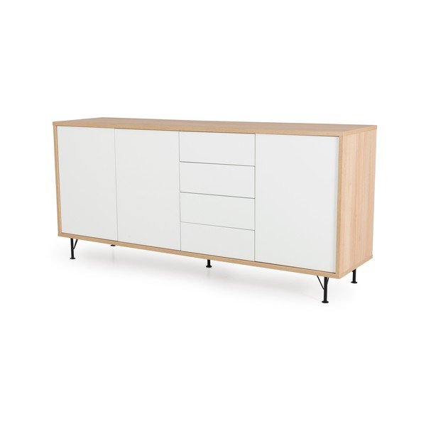 Balta kumode Tenzo Flow, garums 217 cm-image-1
