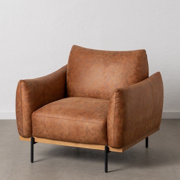 Konjakbrūns atpūtas krēsls Marron – Ixia-image-1
