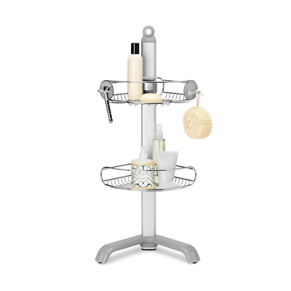 Simplehuman dušas kabīne Regulējams stūra dušas plaukts-image-2
