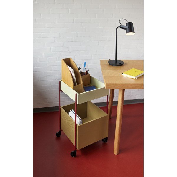 Melna galda lampa (augstums 54 cm) Ardent – Hübsch-image-2