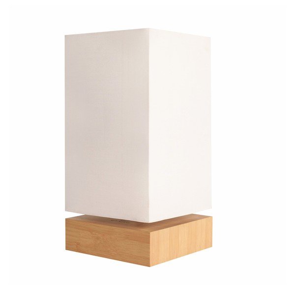 Beech Click Clock lampa ar baltu LED modinātāju-image-1