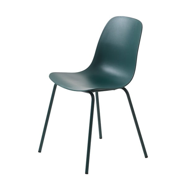 Tirkīzzils plastmasas pusdienu krēsls Whitby – Unique Furniture-image-2
