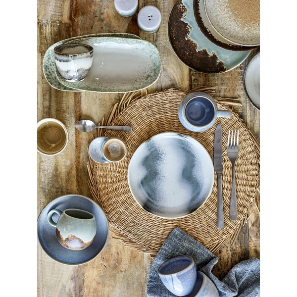 Brūna/krēmkrāsas keramikas krūze 280 ml Paula – Bloomingville-image-4