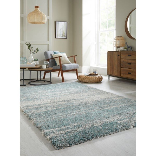 Zili pelēks paklājs Flair Rugs Reza, 80 x 150 cm-image-4