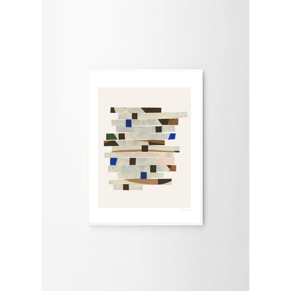 Plakāts 50x70 cm Cut up Stripes – Berit Mogensen Lopez – The Poster Club-image-3