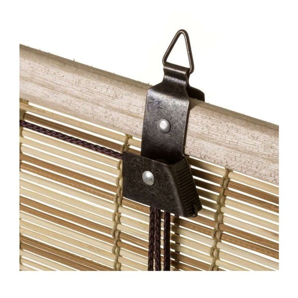 Gaiši brūnas bambusa rullo žalūzija 160x180 cm Natural Life – Casa Selección-image-3