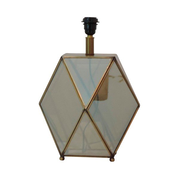 Lampas pamatne brūnā/zelta krāsā 43 cm Eluminea – Côté Table-image-3