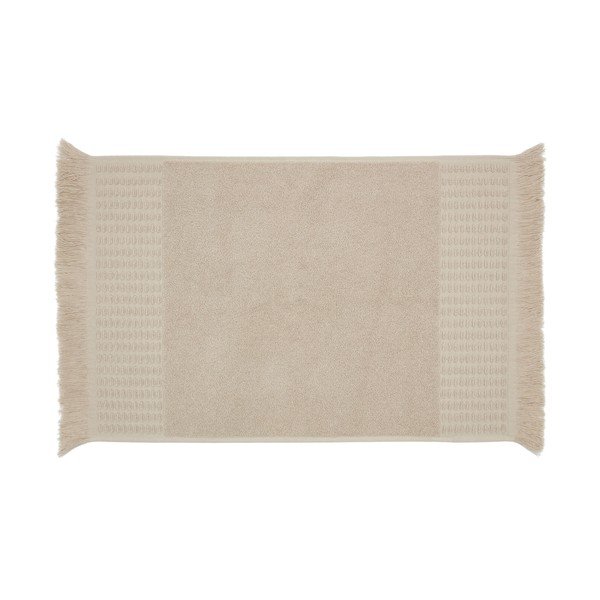 Bēšs vannas istabas paklājs 40x60 cm Veta – Kave Home